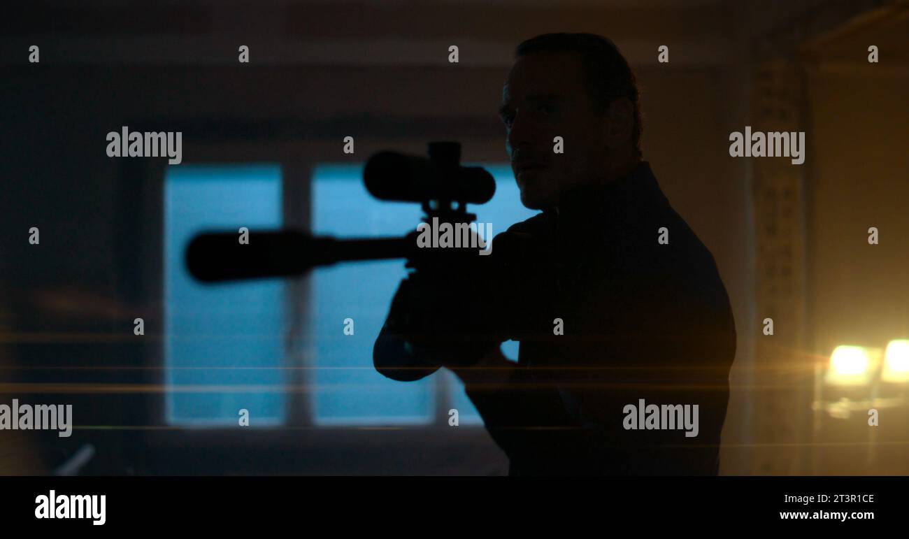 Le tueur Michael Fassbender Banque D'Images