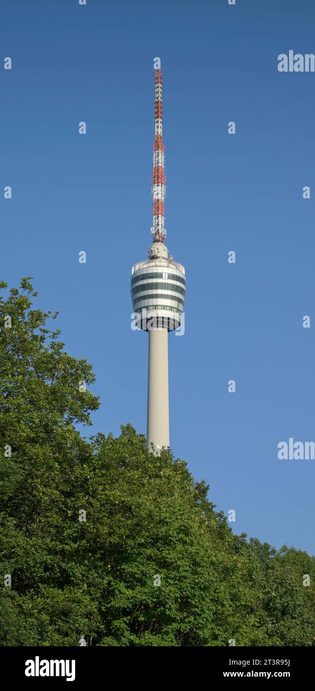 SWR Fernsehturm Stuttgart, Hoher Bopser, Stuttgart, Baden-Württemberg, Deutschland *** SWR TV Tower Stuttgart, Hoher Bopser, Stuttgart, Baden Württemberg, Allemagne crédit : Imago/Alamy Live News Banque D'Images