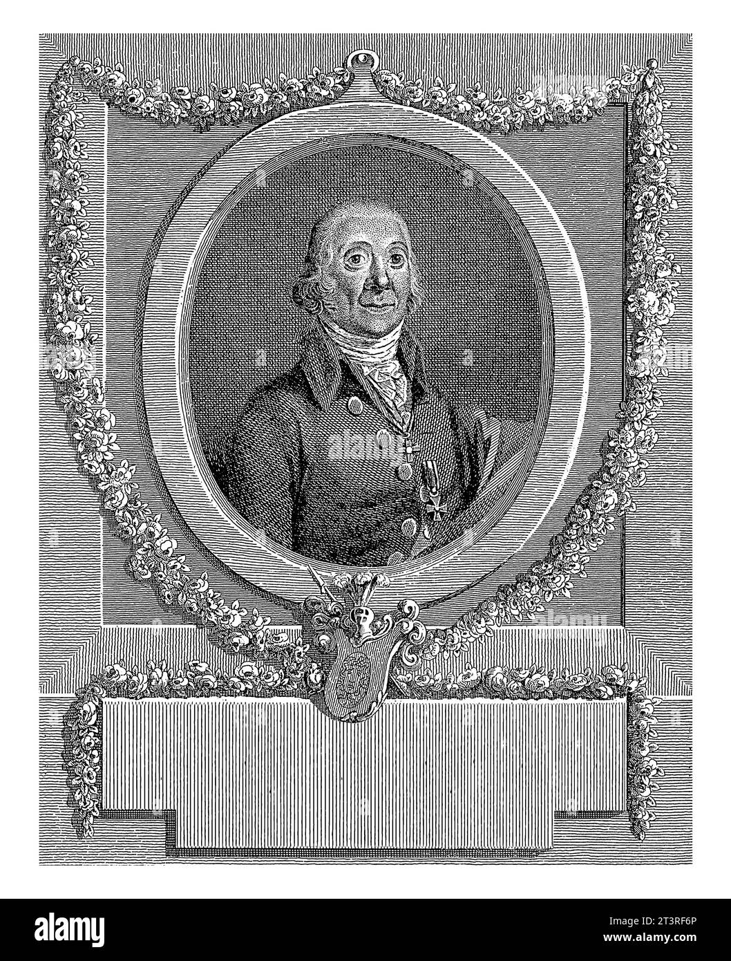 Portrait de Peter Simon Pallas, Wilhelm Arndt, d'après G. Geissler, d'après Christian Gottfried Heinrich Geissler, 1802 Banque D'Images