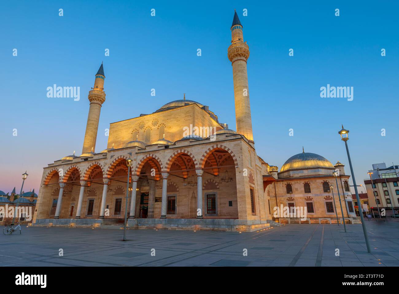 La mosquée Selimiye, connue sous le nom de Sultan Selim Camii, est un magnifique joyau architectural et témoigne des prouesses architecturales ottomanes et symbole de la ville Banque D'Images