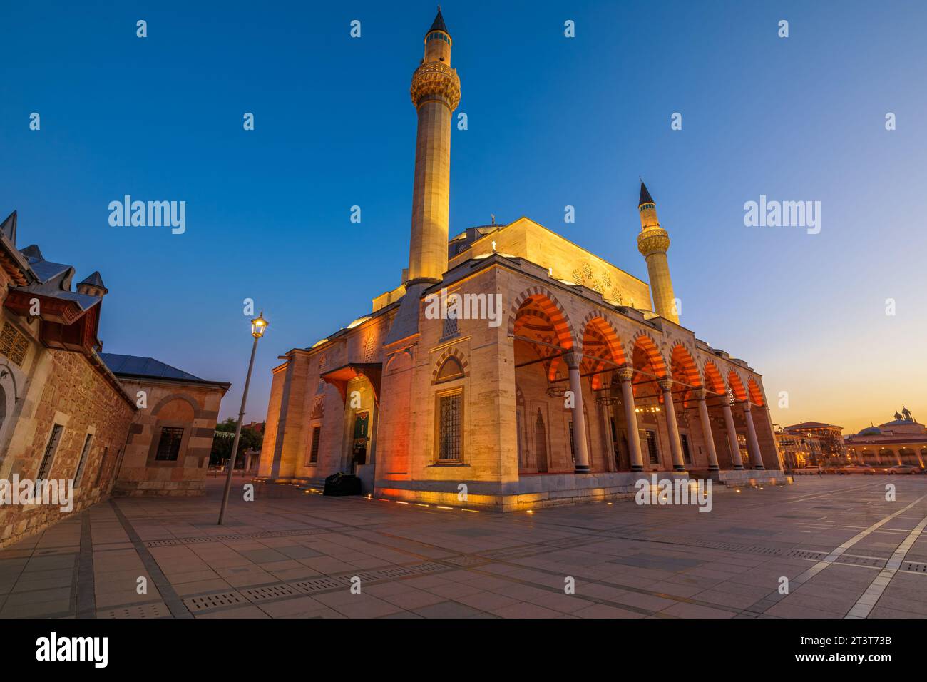 La mosquée Selimiye, également appelée Sultan Selim Camii, est un témoignage splendide des compétences architecturales des Ottomans et représente le Banque D'Images