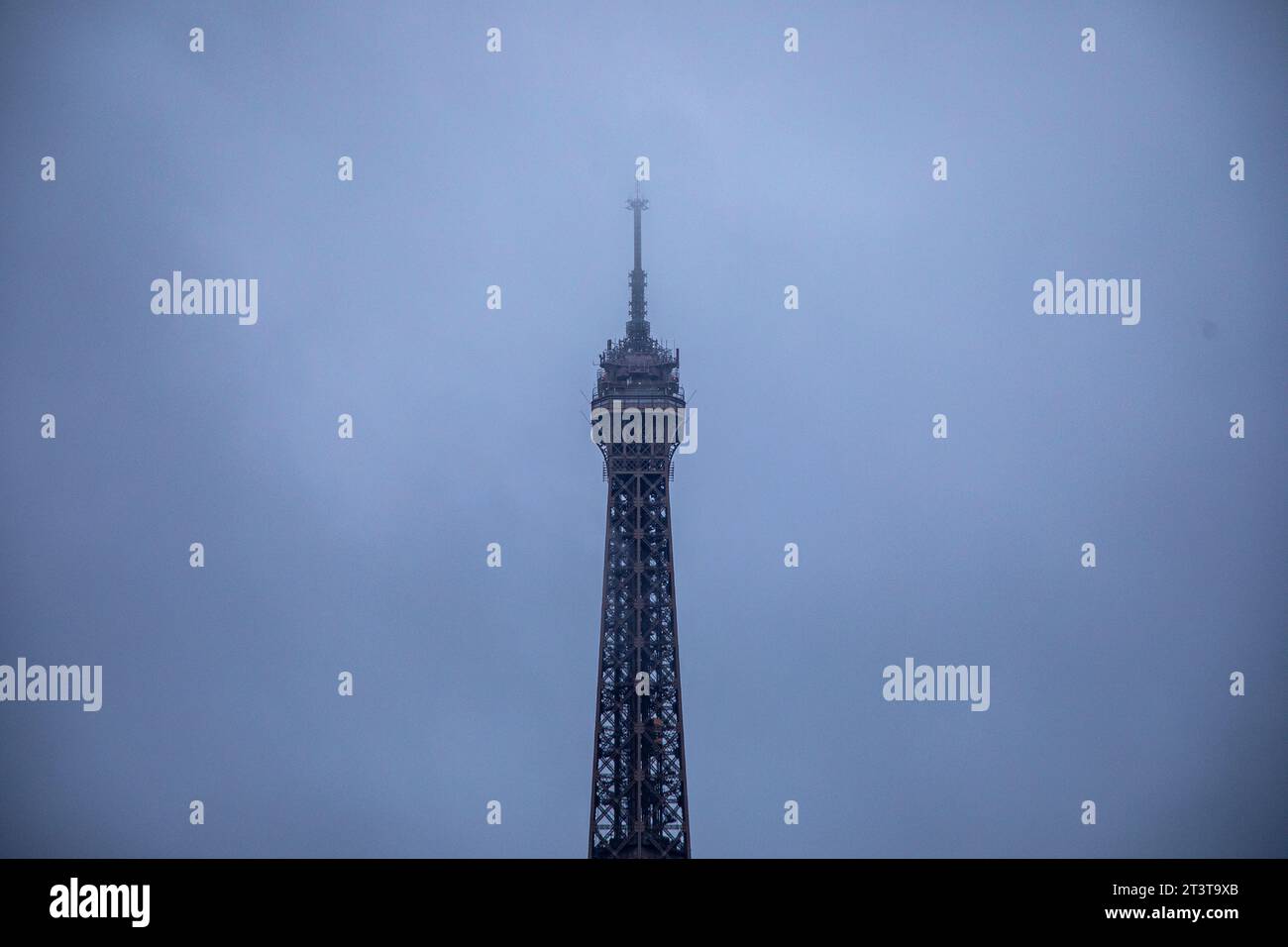 La Tour Eiffel à Paris, France. Banque D'Images