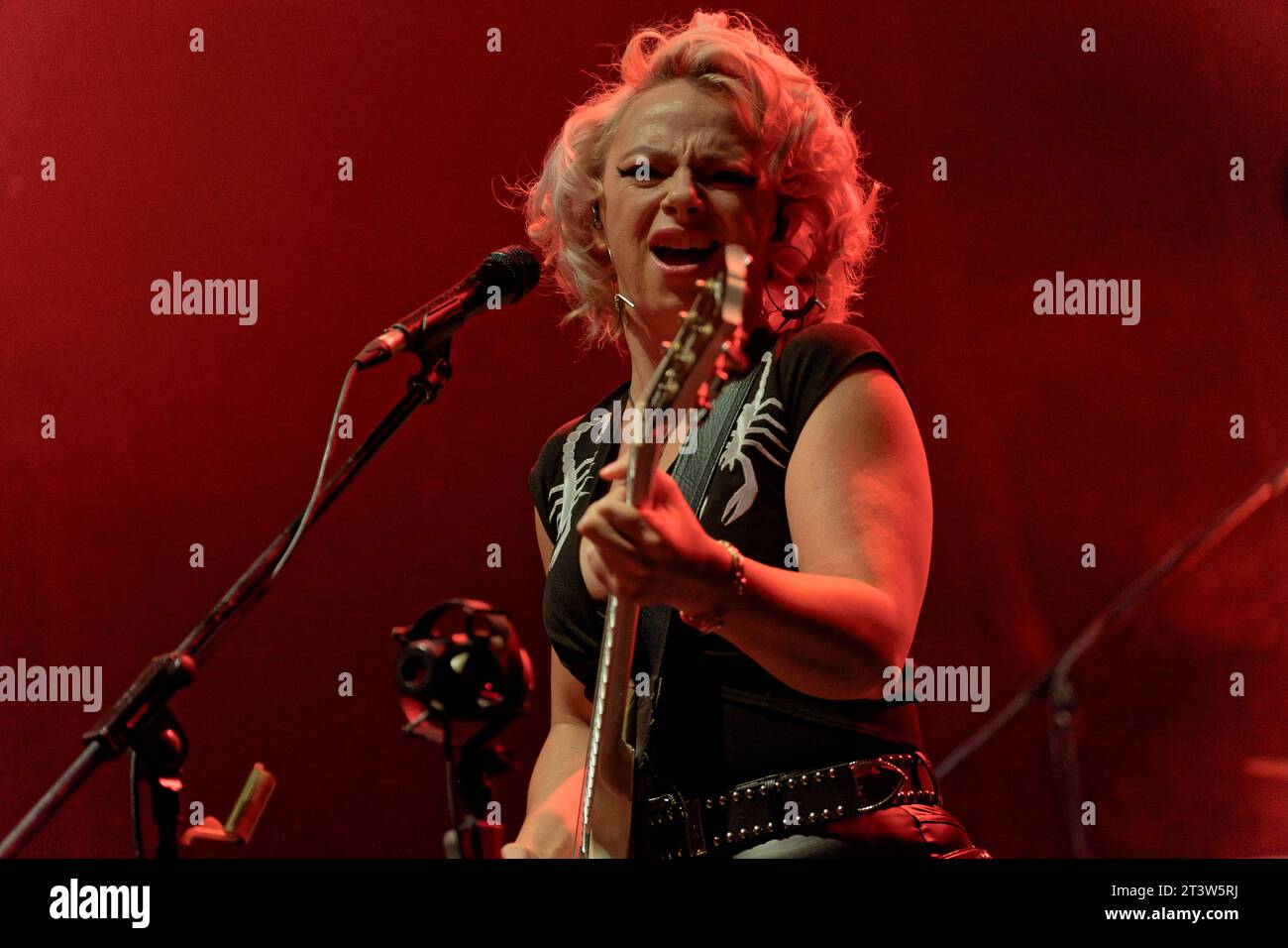 Samantha Fish & Jesse Dayton en concert, O2 Academy Bournemouth, octobre 2023 Banque D'Images