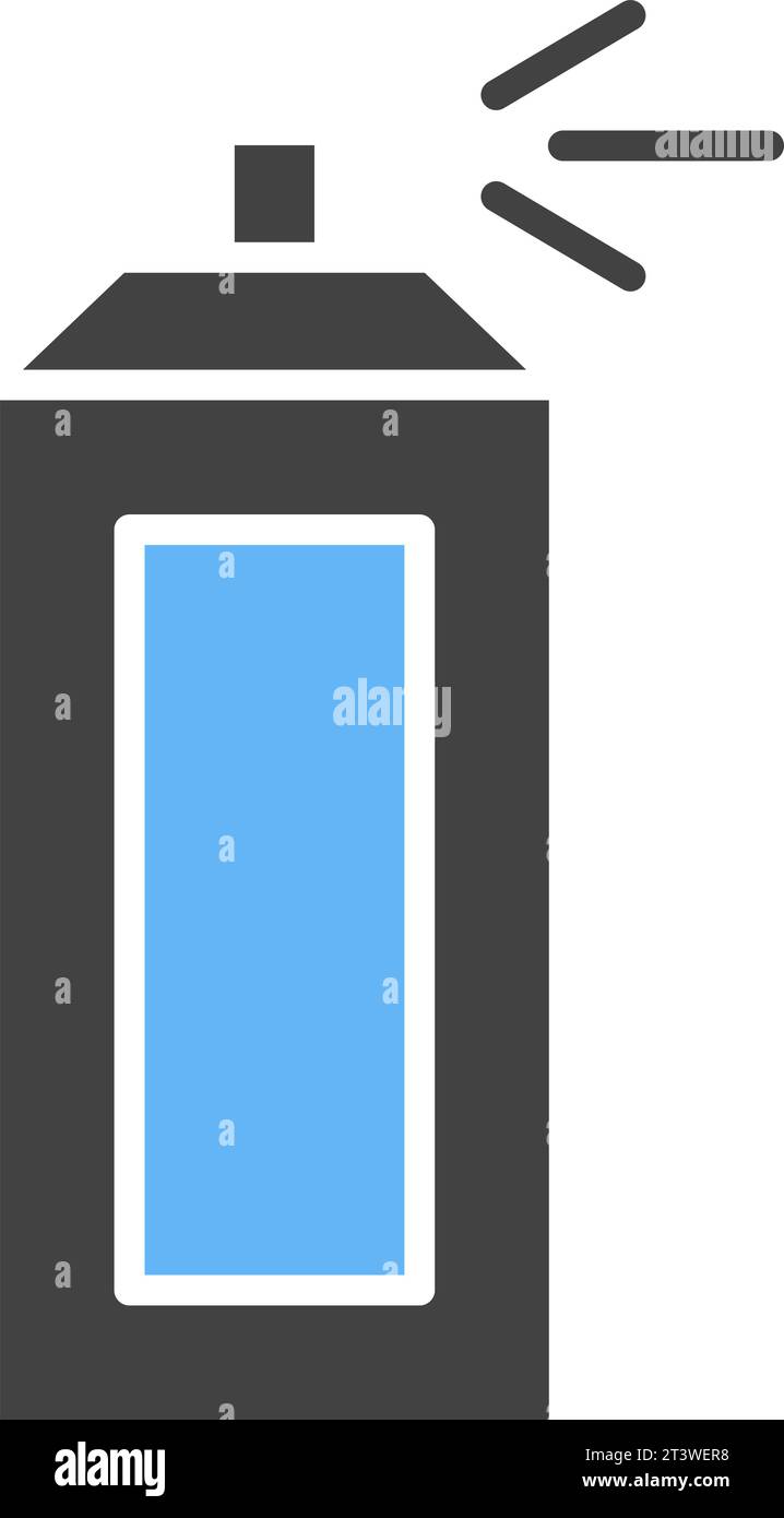Image vectorielle d'icône d'aérosol. Illustration de Vecteur