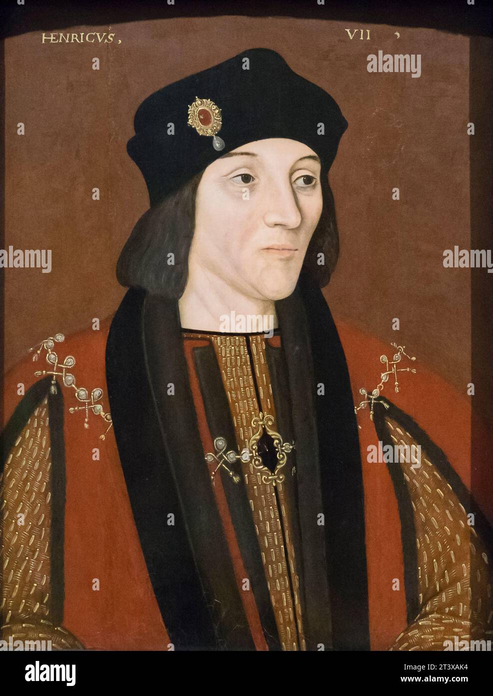 Portrait du roi Henri VII, artiste inconnu Banque D'Images