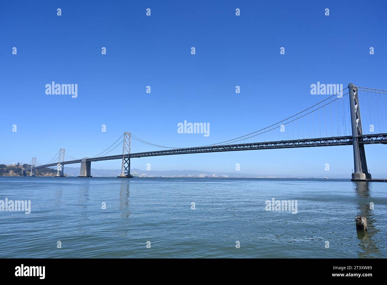 San Francisco – Oakland Bay Bridge. San Francisco, CA, États-Unis Banque D'Images