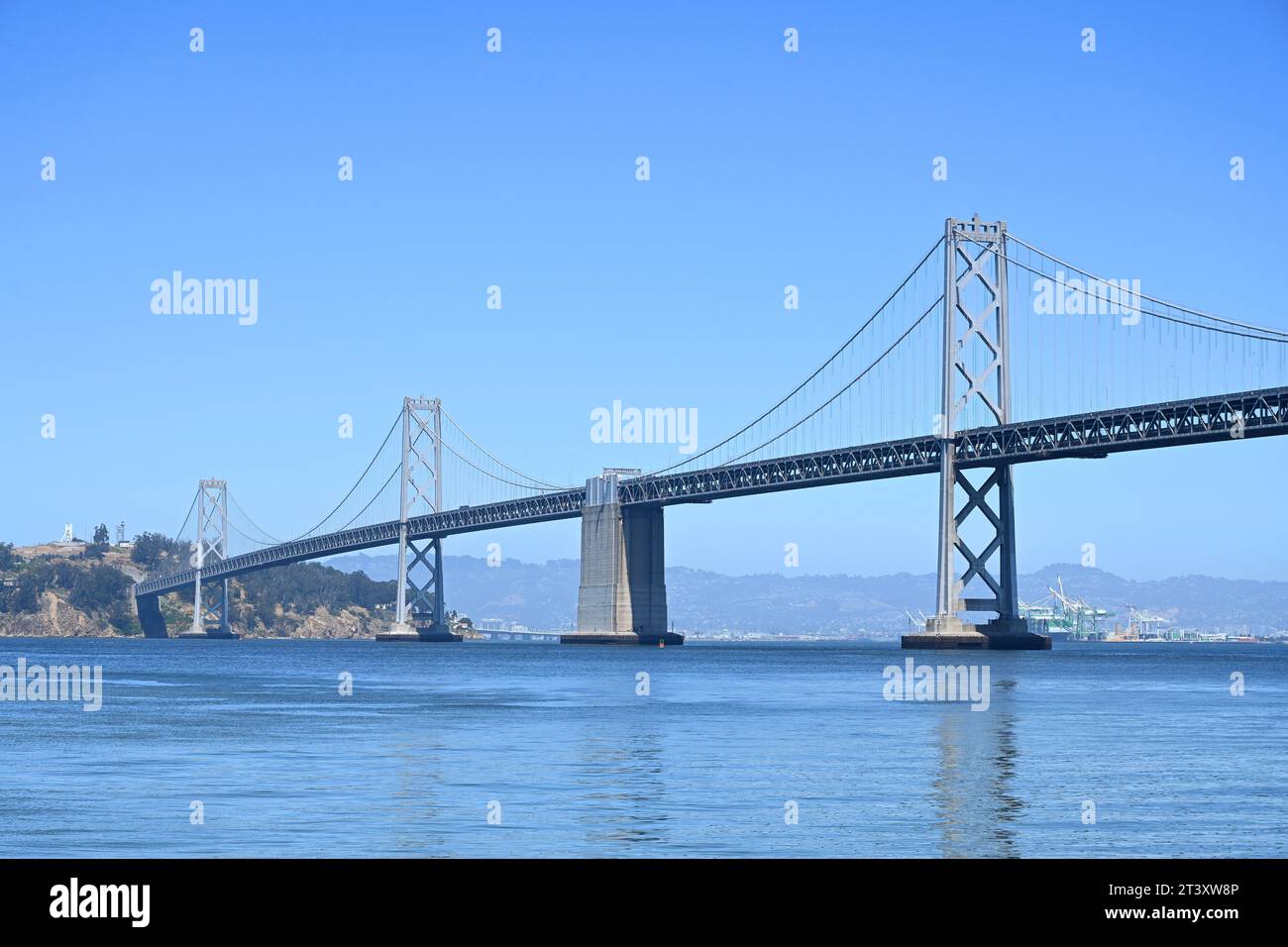 San Francisco – Oakland Bay Bridge. San Francisco, CA, États-Unis Banque D'Images