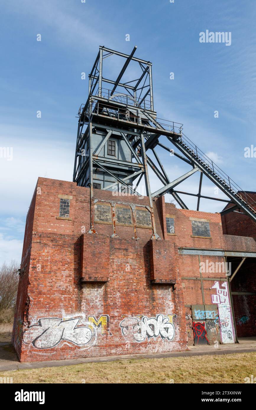 Mine de charbon principale de Barnsley Banque D'Images
