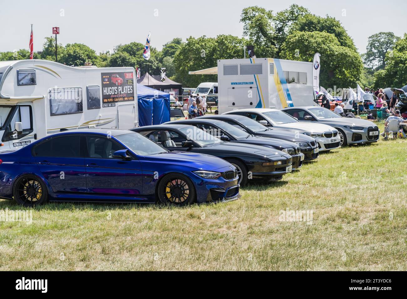 Tarporley, Cheshire, Angleterre, 3 juin 2023. Oulton Park BMW Sommerfest, illustration éditoriale sur la culture automobile, le style de vie et le transport. Banque D'Images