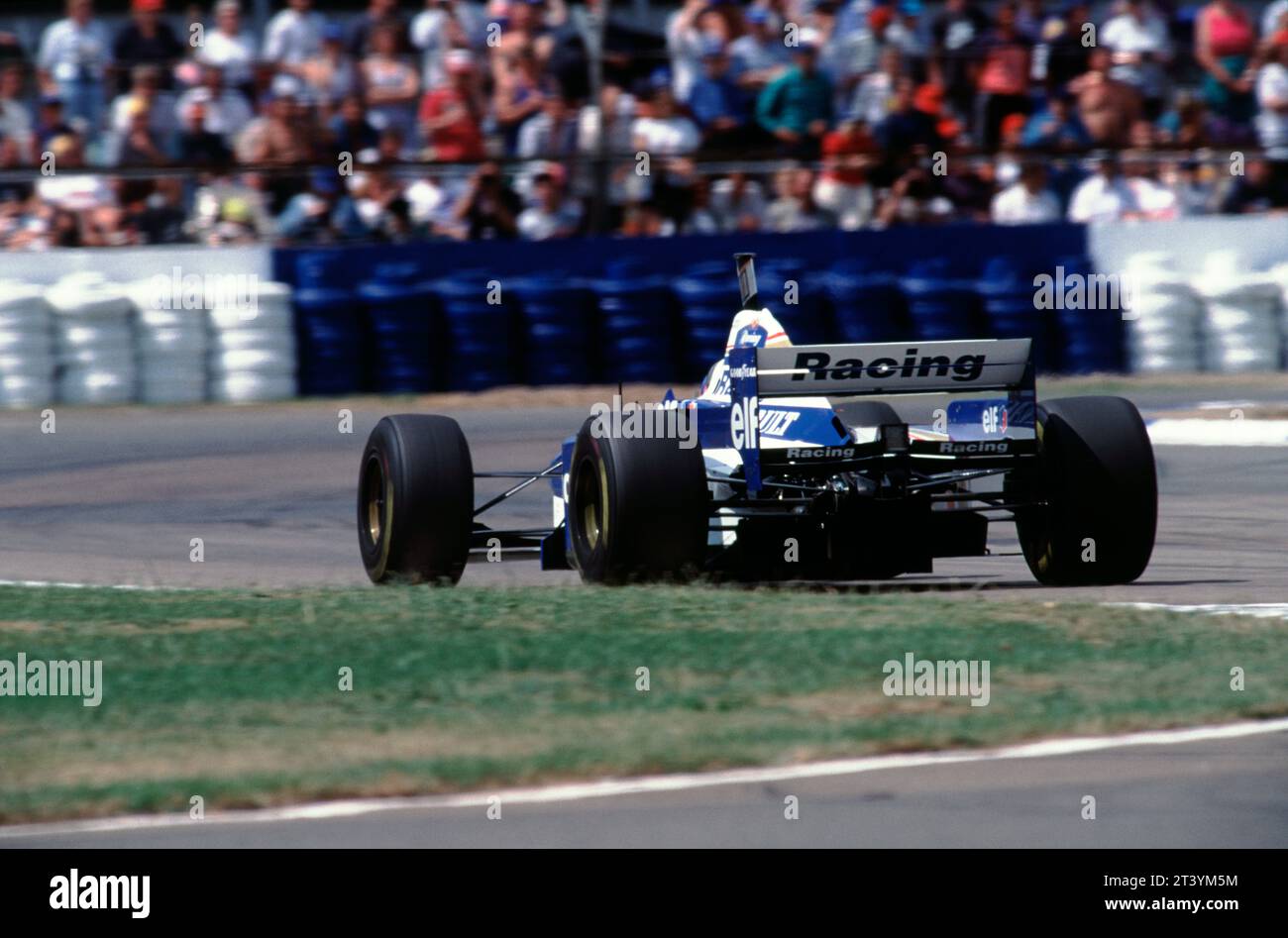 Jacques Villeneuve. Grand Prix de Grande-Bretagne 1996 Banque D'Images