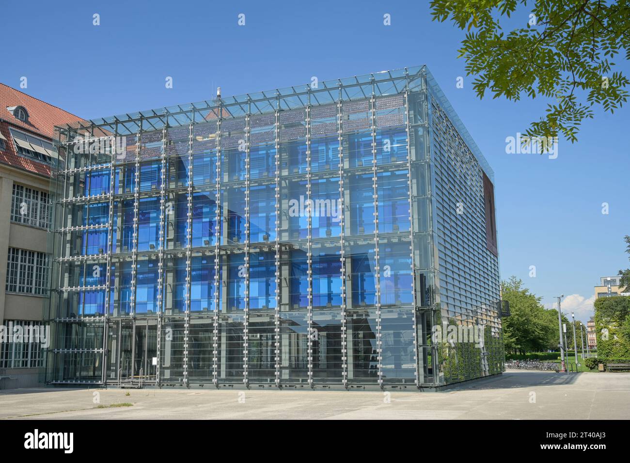 Zentrum für Kunst und Medien ZKM, Lorenzstraße, Karlsruhe, Baden-Württemberg, Deutschland Banque D'Images