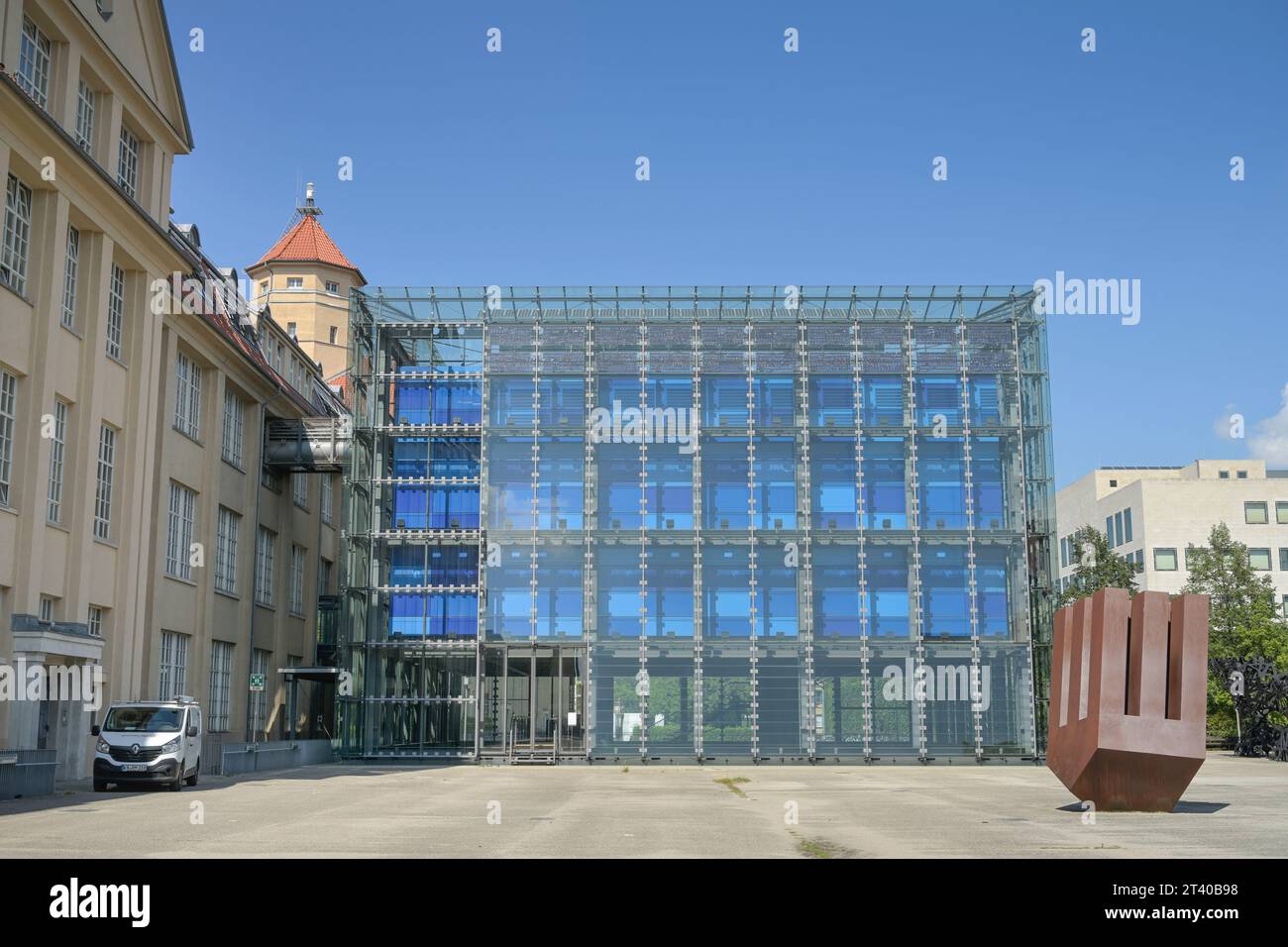 Zentrum für Kunst und Medien ZKM, Lorenzstraße, Karlsruhe, Baden-Württemberg, Deutschland Banque D'Images