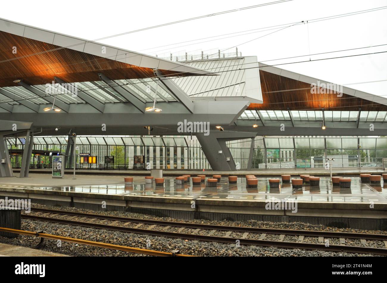 Gare à Amsterdam, pays-Bas Banque D'Images