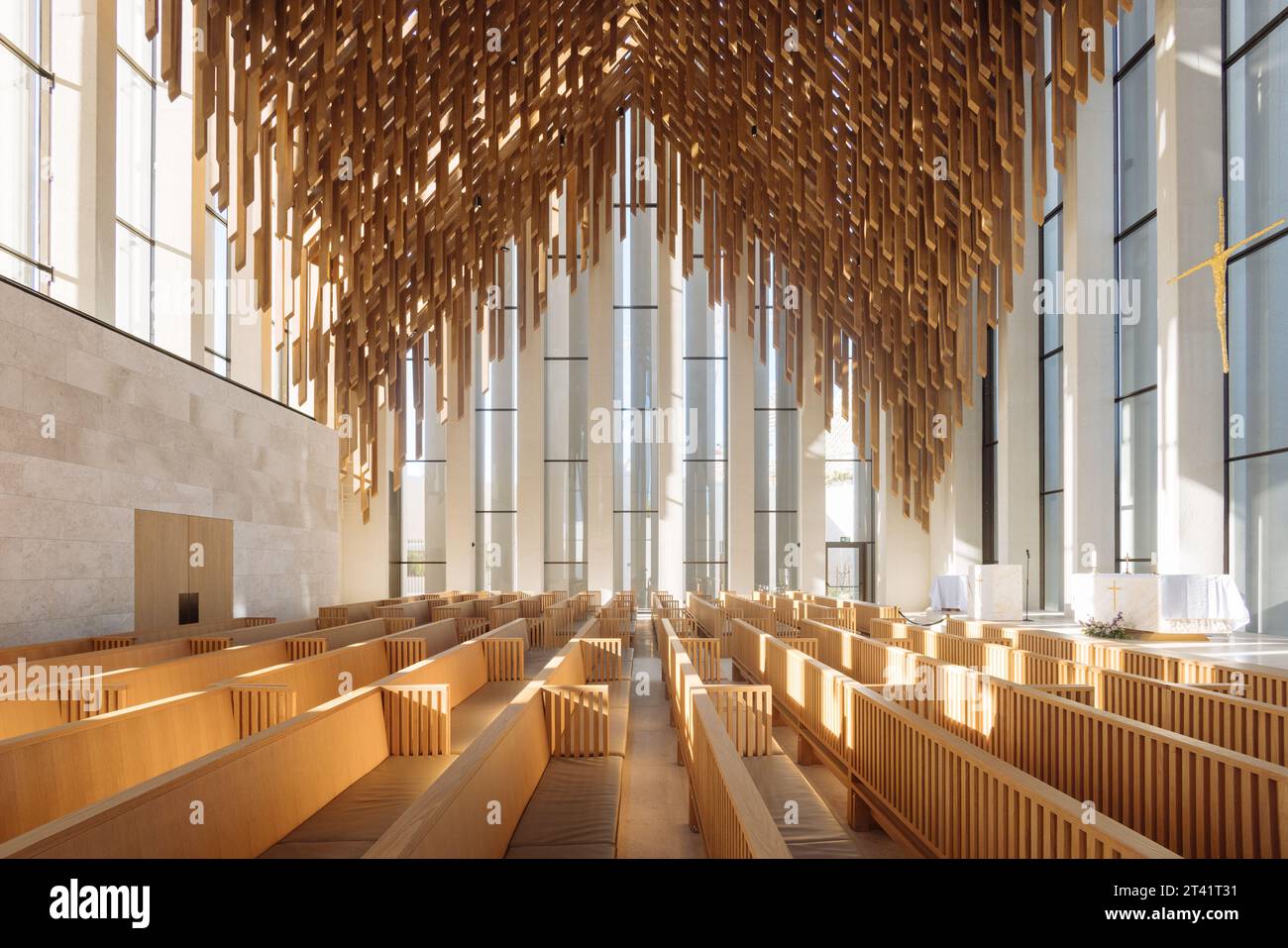 La Maison de la famille Abrahamic, Abu Dhabi. Adjaye Associates. Banque D'Images