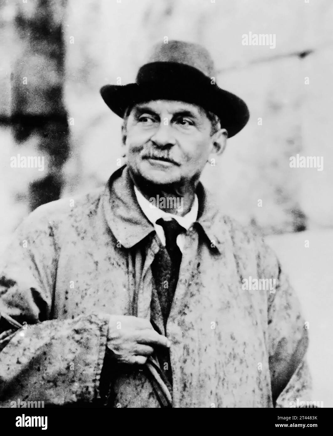 Sir Arthur Evans (1851-1941), portrait c. 1931, photographe inconnu. Arthur Evans est surtout célèbre pour ses fouilles controversées au Palais de Knossos en Crète. Banque D'Images