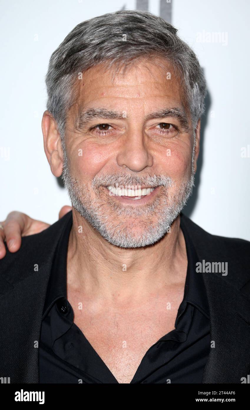 Londres, Royaume-Uni. 15 mai 2019. George Clooney assiste à la première britannique « Catch 22 » au vue Westfield à Londres. (Photo Fred Duval/SOPA Images/Sipa USA) crédit : SIPA USA/Alamy Live News Banque D'Images