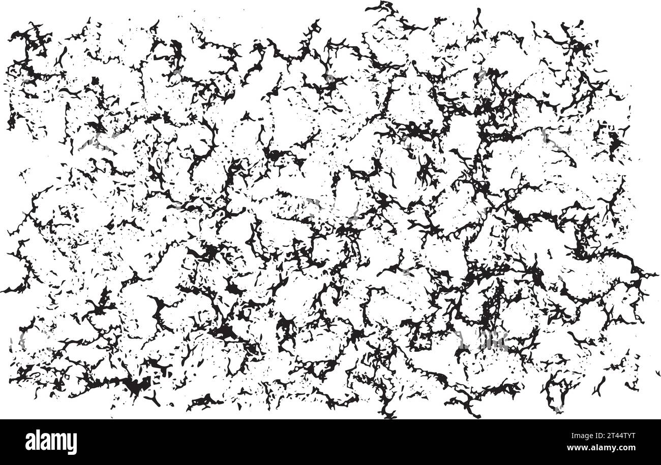 Empreinte de texture de pierre, élément vectoriel pour la conception. Fissures et abrasions abstraites. Illustration de Vecteur