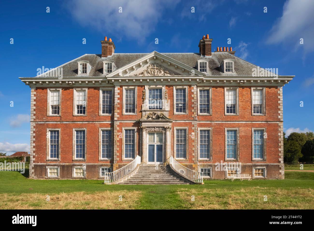 Angleterre, West Sussex, Harting, Uppark House, vue extérieure Banque D'Images