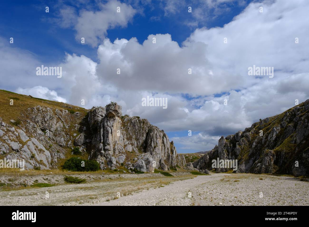 Monte Bolza, Campo imperatore, Abruzzes Banque D'Images