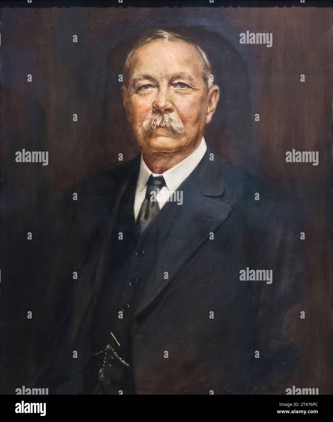 Arthur Conan Doyle, Henry Gates Banque D'Images