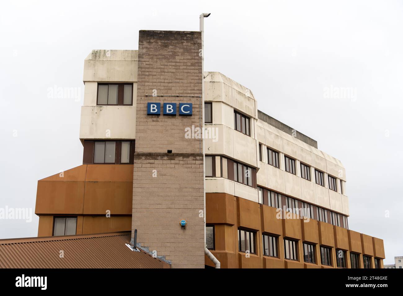 Bâtiment BBC Tees dans le centre-ville de Middlesbrough, Royaume-Uni Banque D'Images