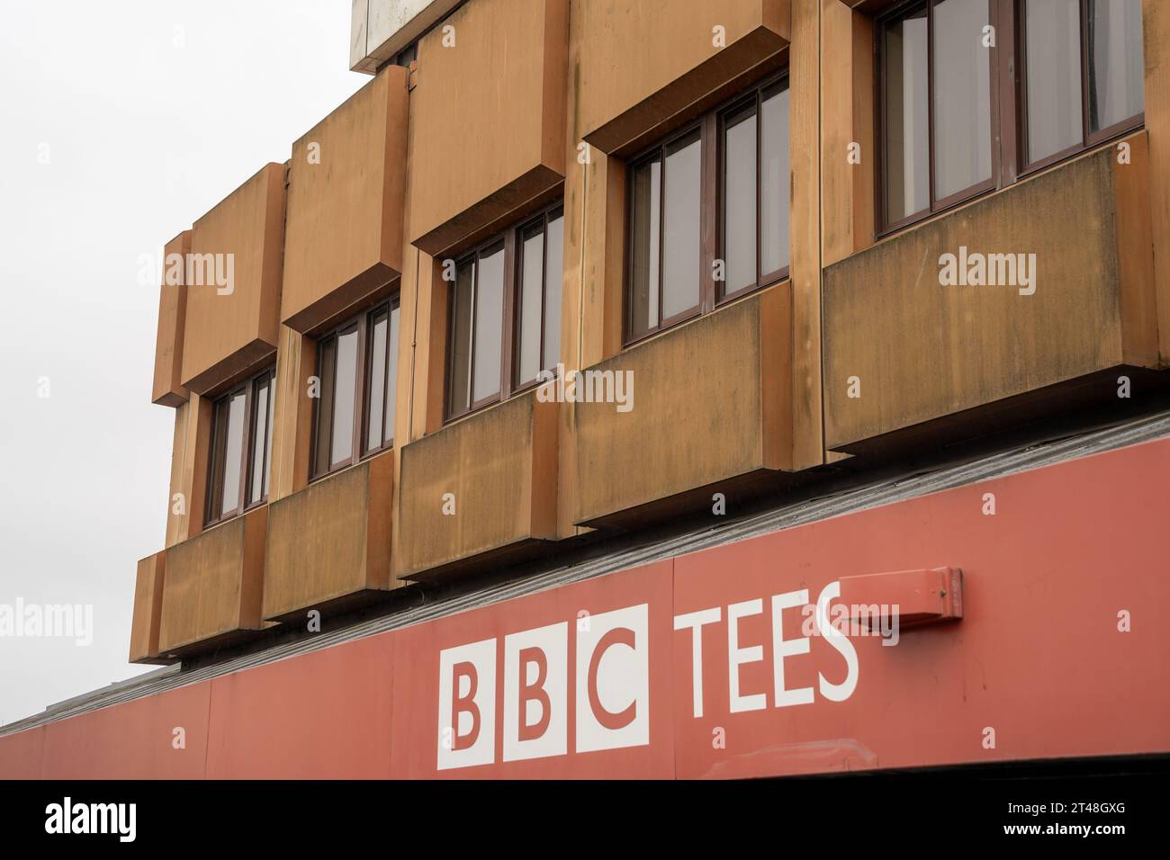 Bâtiment BBC Tees dans le centre-ville de Middlesbrough, Royaume-Uni Banque D'Images