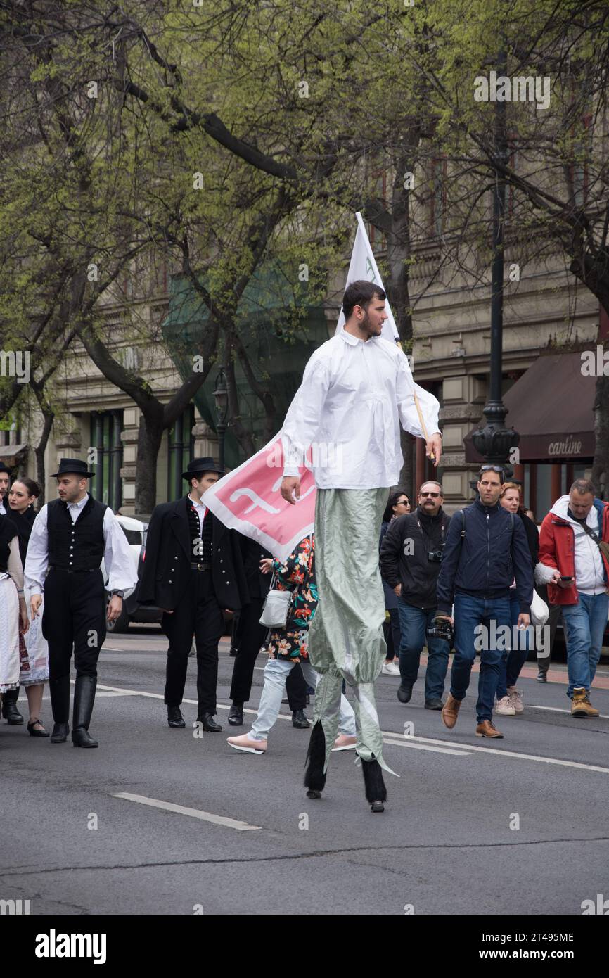 Budapest Spring Festival est un festival annuel qui se tient dans la ville de Budapest, en Hongrie, sur une période de trois semaines en avril Banque D'Images