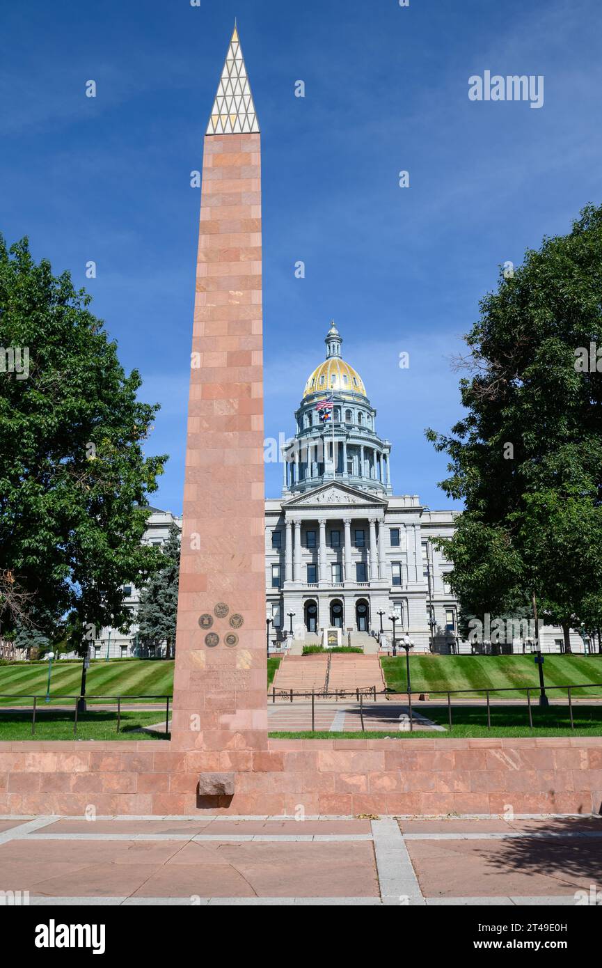 Colorado State Capitol Building à Denver, Colorado, États-Unis Banque D'Images