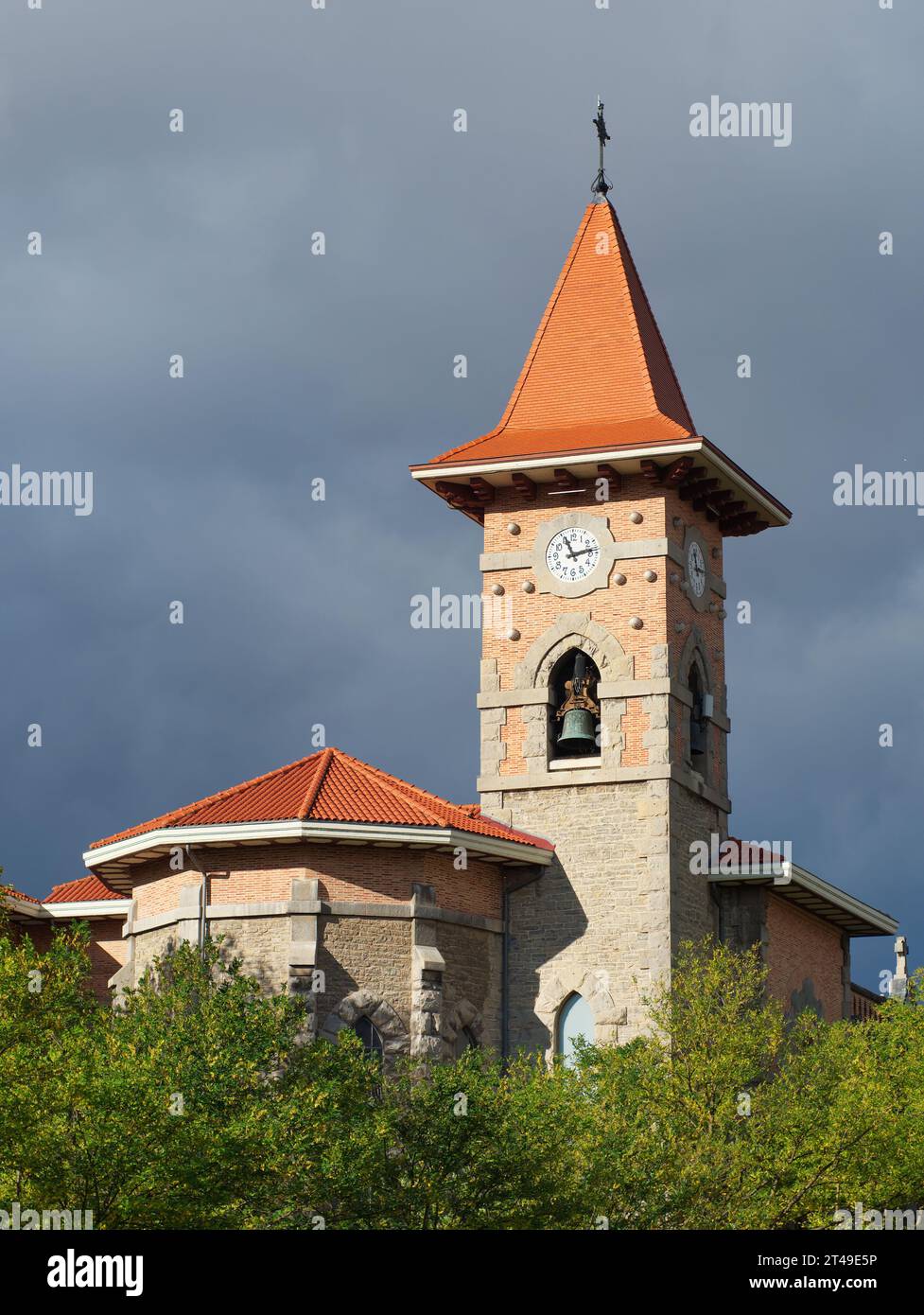 Église du Séminaire à Vitoria, pays Basque, Espagne Banque D'Images