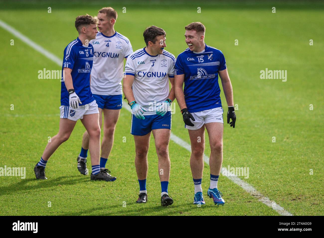 29 octobre 2023, Pairc UI Chaoimh, Cork, Irlande - Cork Premier Intermediate football final : Bantry Blues : 2-13 - Cill Na Martra : 3-11 Banque D'Images