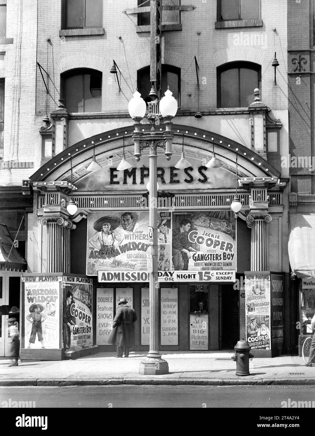 Empress Theater, 9th Street, Washington, D.C., États-Unis, David Myers, U.S. Farm Security Administration, juillet 1939 Banque D'Images