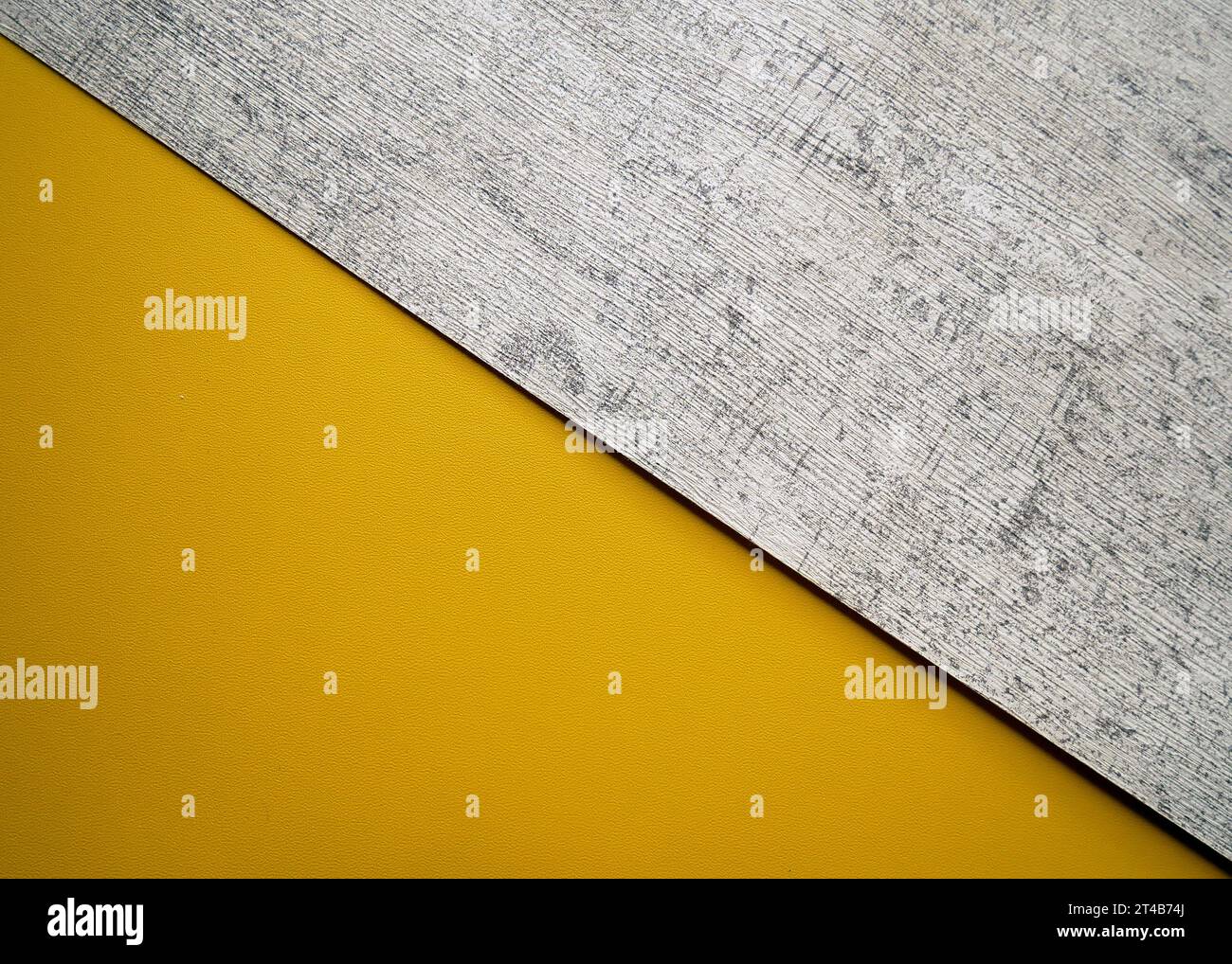 Fond de texture abstrait jaune et gris. Convient aux arrière-plans photo de produit Banque D'Images