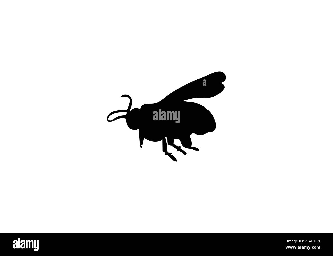 Barbut s Cuckoo Bumblebee illustration d'icône de style minimal Illustration de Vecteur