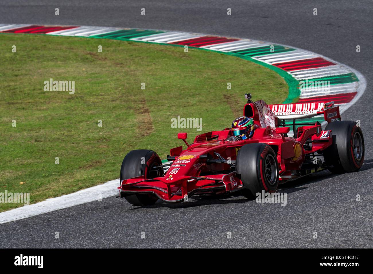 Mugello, Italie. 28 octobre 2023. Ferrari F2008 lors des Ferrari World finals 2023, course Ferrari Challenge Cup à Mugello, Italie, octobre 28 2023 crédit : Agence photo indépendante/Alamy Live News Banque D'Images