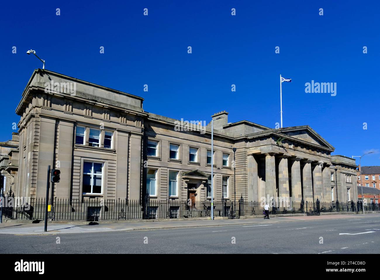 Haute Cour de justice, Saltmarket, Glasgow, Écosse, Royaume-Uni Banque D'Images