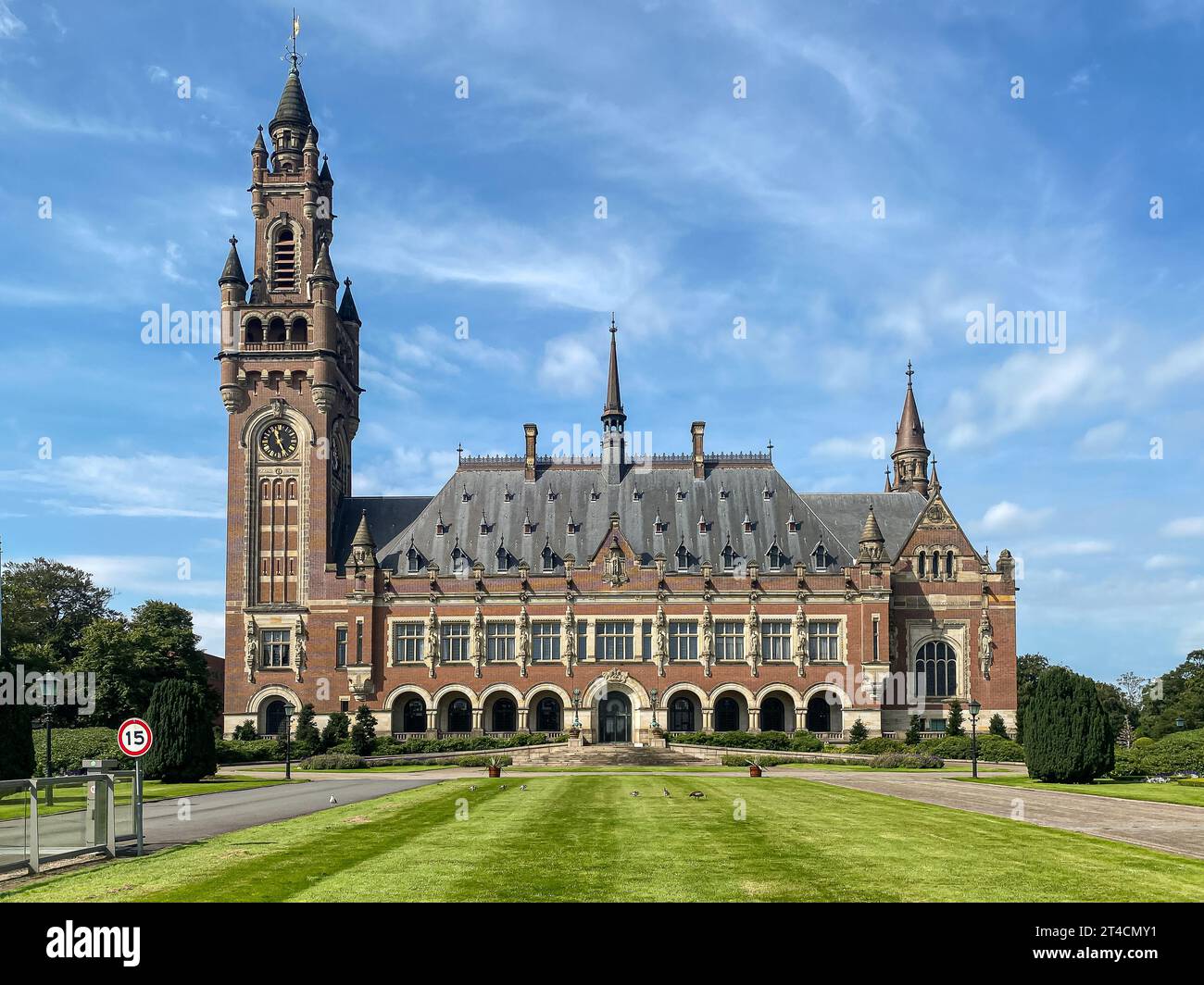 Cour internationale de Justice, CIJ Banque D'Images