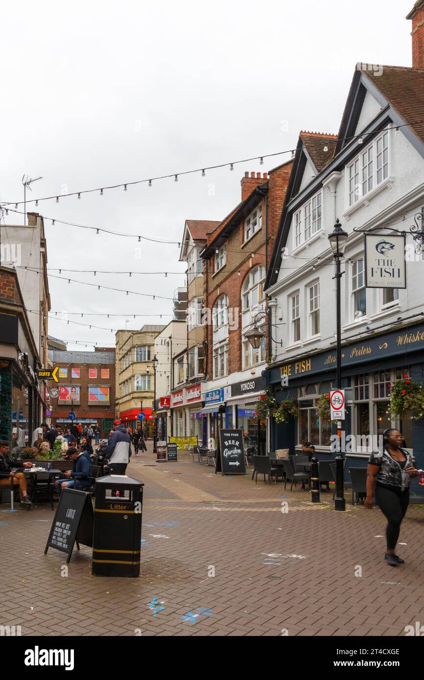 Fish Street Northampton en 2023 Banque D'Images