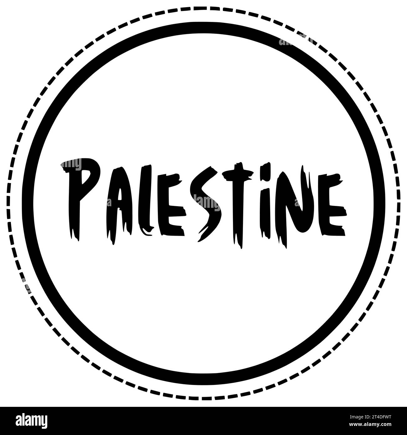 respect noir palestine silhouette patriotisme illustration drapeau icône liberté logo texte typographie guerre indépendance israël politique conflit national Banque D'Images