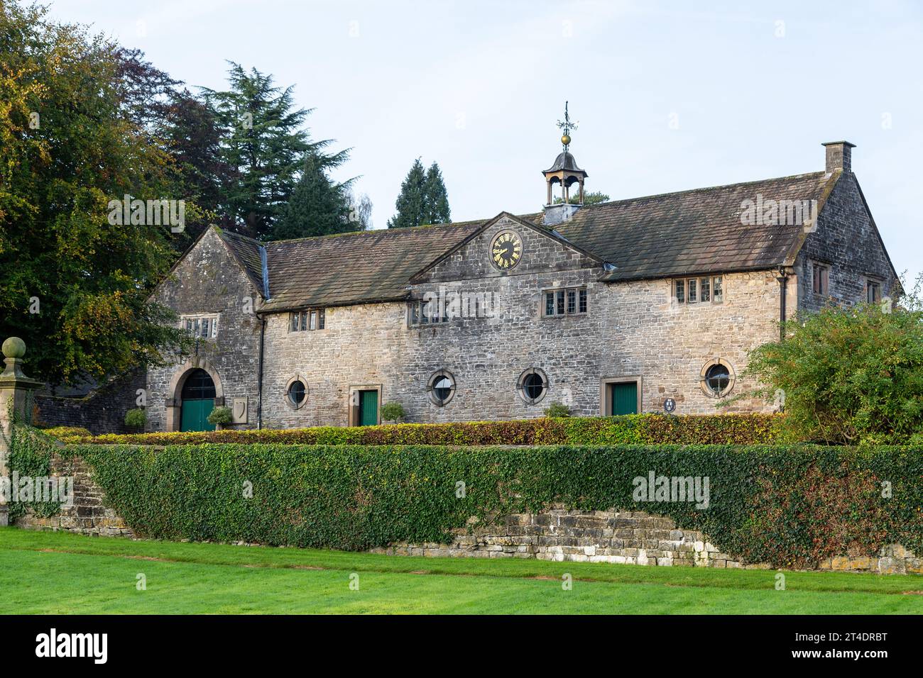 The Carriage House tissington à Tissington un village anglais pittoresque, Derbyshire, Angleterre Banque D'Images