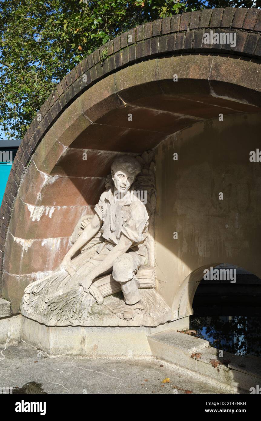 King George V Memorial Fountain Bristol Somerset Angleterre Royaume-Uni Banque D'Images
