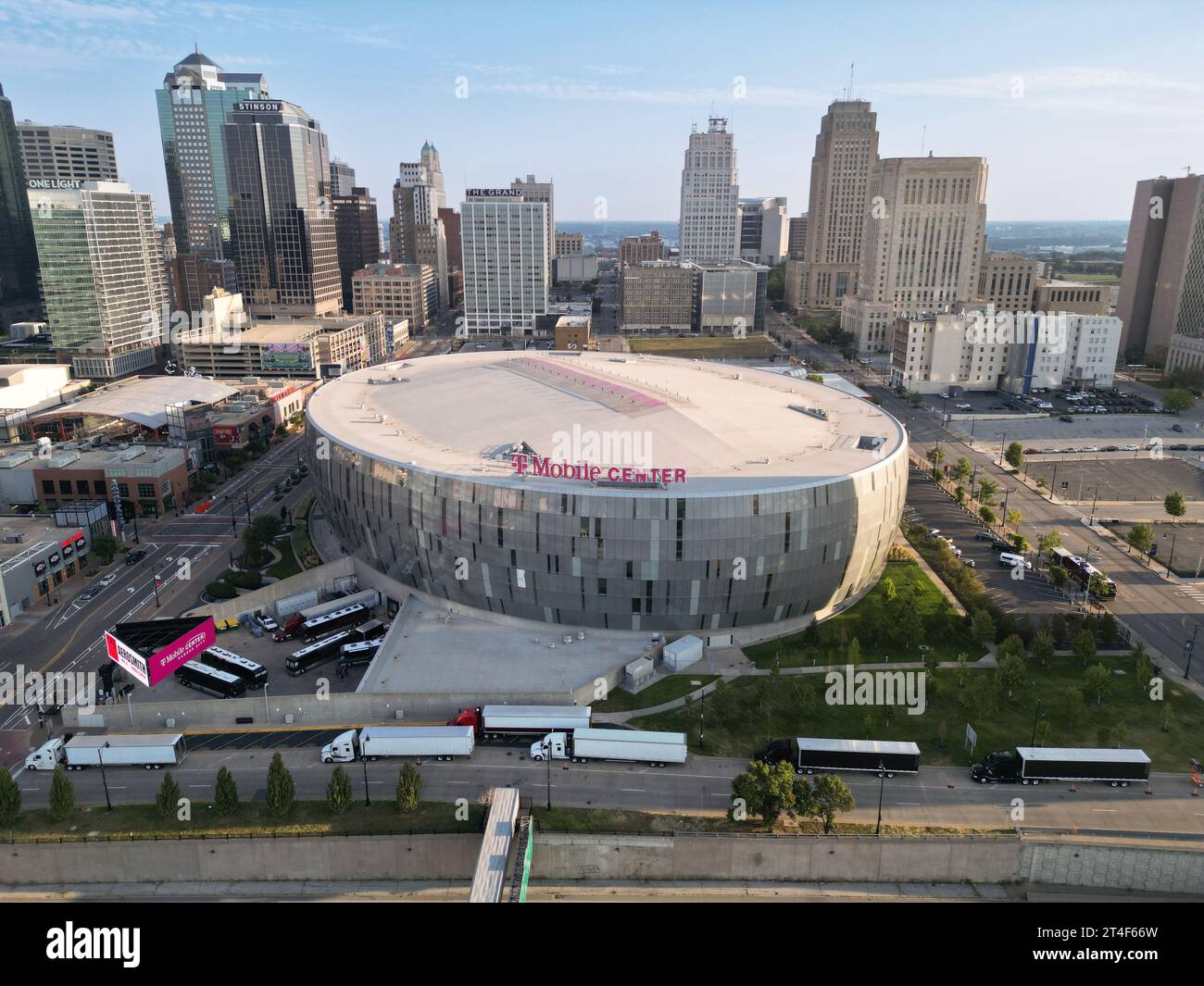 T-Mobile Center, Kansas City, Missouri, États-Unis Banque D'Images