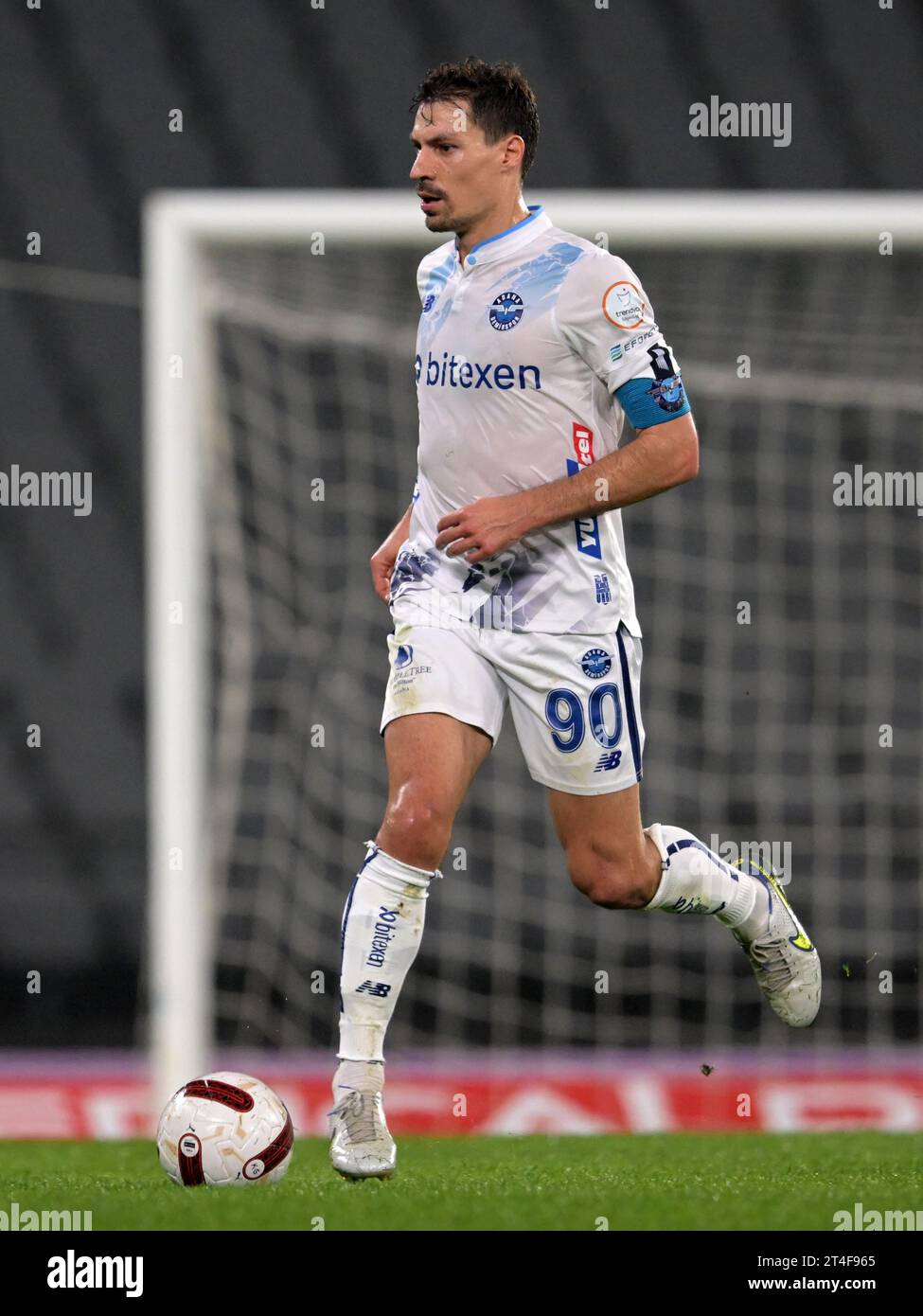 ISTANBUL - Benjamin Stambouli de Yukatel Adana Demirspor AS lors du match turc de Super LIG entre Fatih Karagumruk SK et Adana Demirspor au stade Ataturk Olimpiyat le 23 octobre 2023 à Istanbul, Turquie. ANP | Hollandse Hoogte | GERRIT VAN COLOGNE Banque D'Images