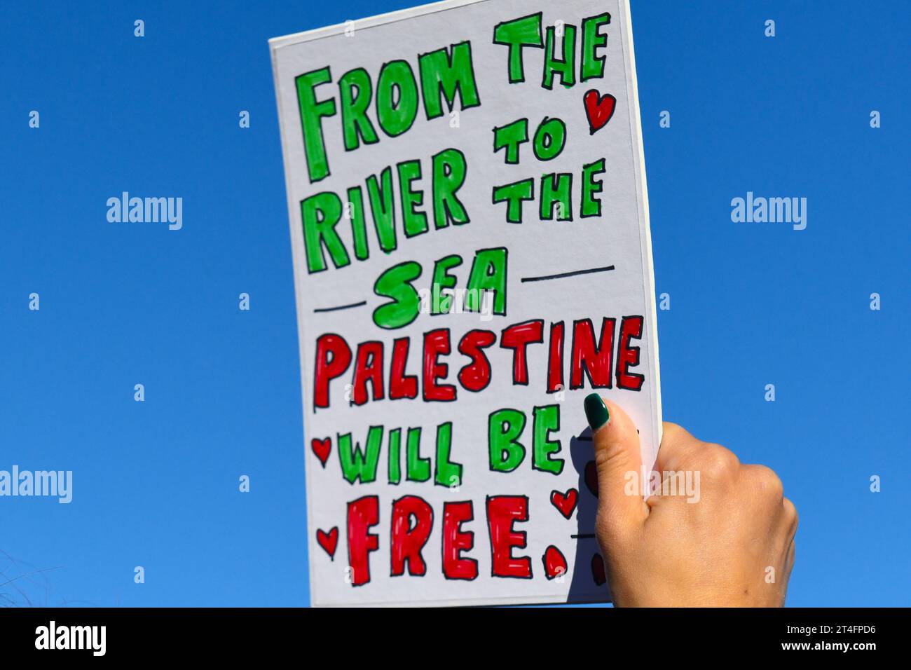 A Montréal, au Canada, une multitude de manifestants se sont unis en solidarité avec les Palestiniens, appelant avec ferveur à un cessez-le-feu urgent à Gaza, le 28 octobre 2023 Banque D'Images