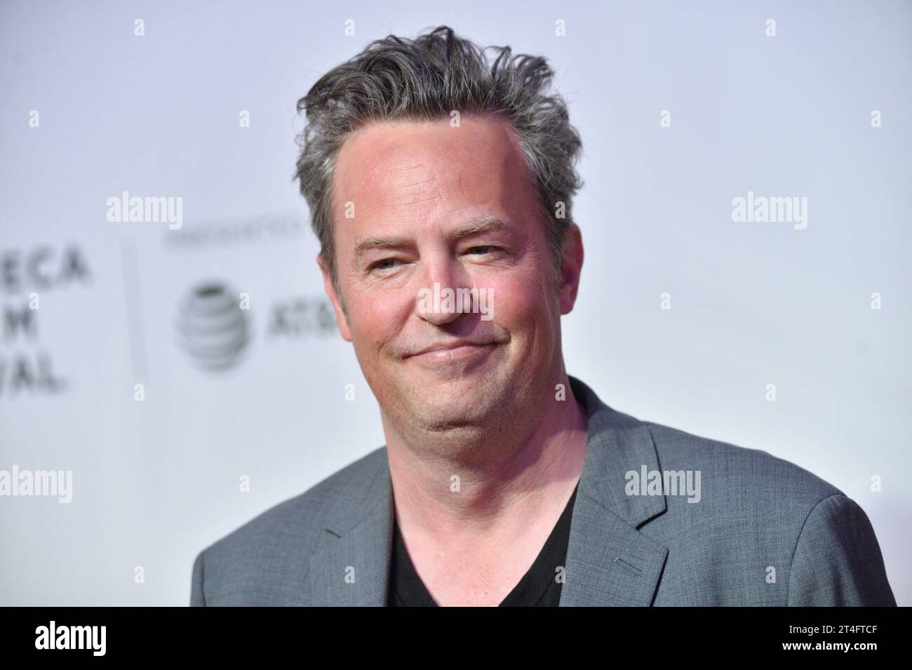 Matthew Perry assiste à la projection de « The Circle » lors du Festival du film Tribeca 2017 au BMCC Tribeca PAC le 26 avril 2017 à New York. Banque D'Images