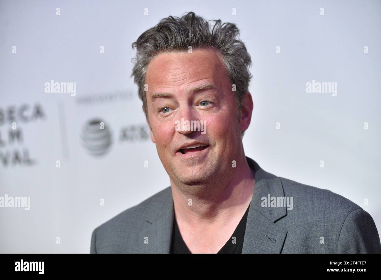 Matthew Perry assiste à la projection de « The Circle » lors du Festival du film Tribeca 2017 au BMCC Tribeca PAC le 26 avril 2017 à New York. Banque D'Images