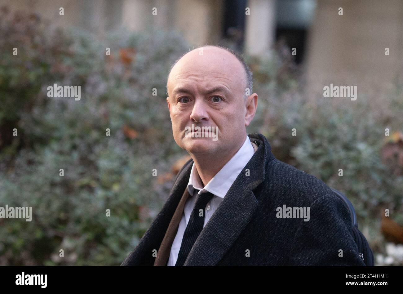 Londres, Angleterre, Royaume-Uni. 31 octobre 2023. L’ancien conseiller en chef du Premier ministre britannique DOMINIC CUMMINGS arrive à l’audience de l’enquête publique Covid-19. (Image de crédit : © Tayfun Salci/ZUMA Press Wire) USAGE ÉDITORIAL SEULEMENT! Non destiné à UN USAGE commercial ! Crédit : ZUMA Press, Inc./Alamy Live News Banque D'Images