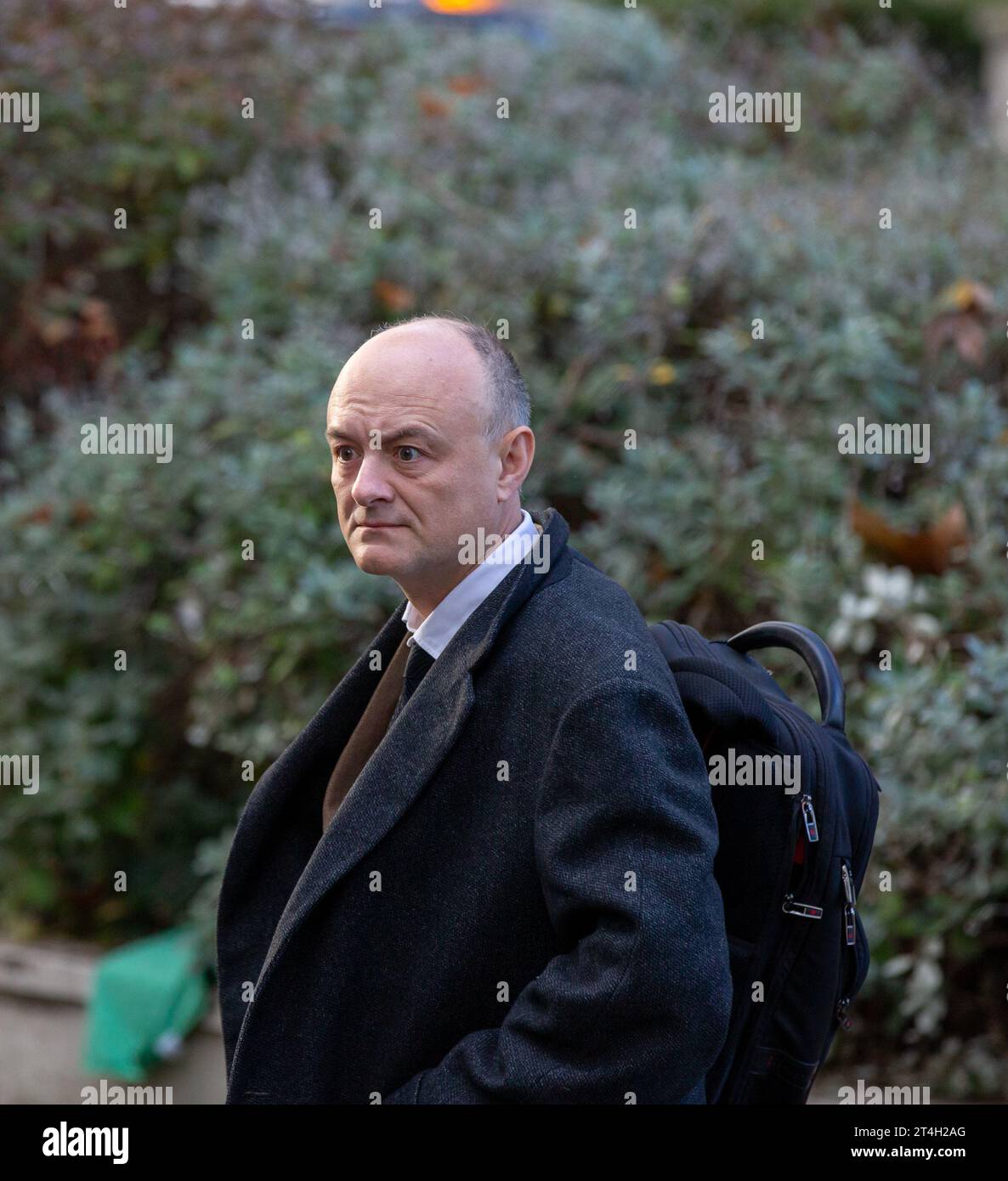 Londres, Royaume-Uni, le 31 octobre, Dominic Cummings, l'ancien conseiller en chef de Boris Johnson, qui est tombé en infraction avec les règles de confinement, sera confronté à des questions lors de l'enquête covid-19 aujourd'hui crédit : Richard Lincoln/Alamy Live News Banque D'Images