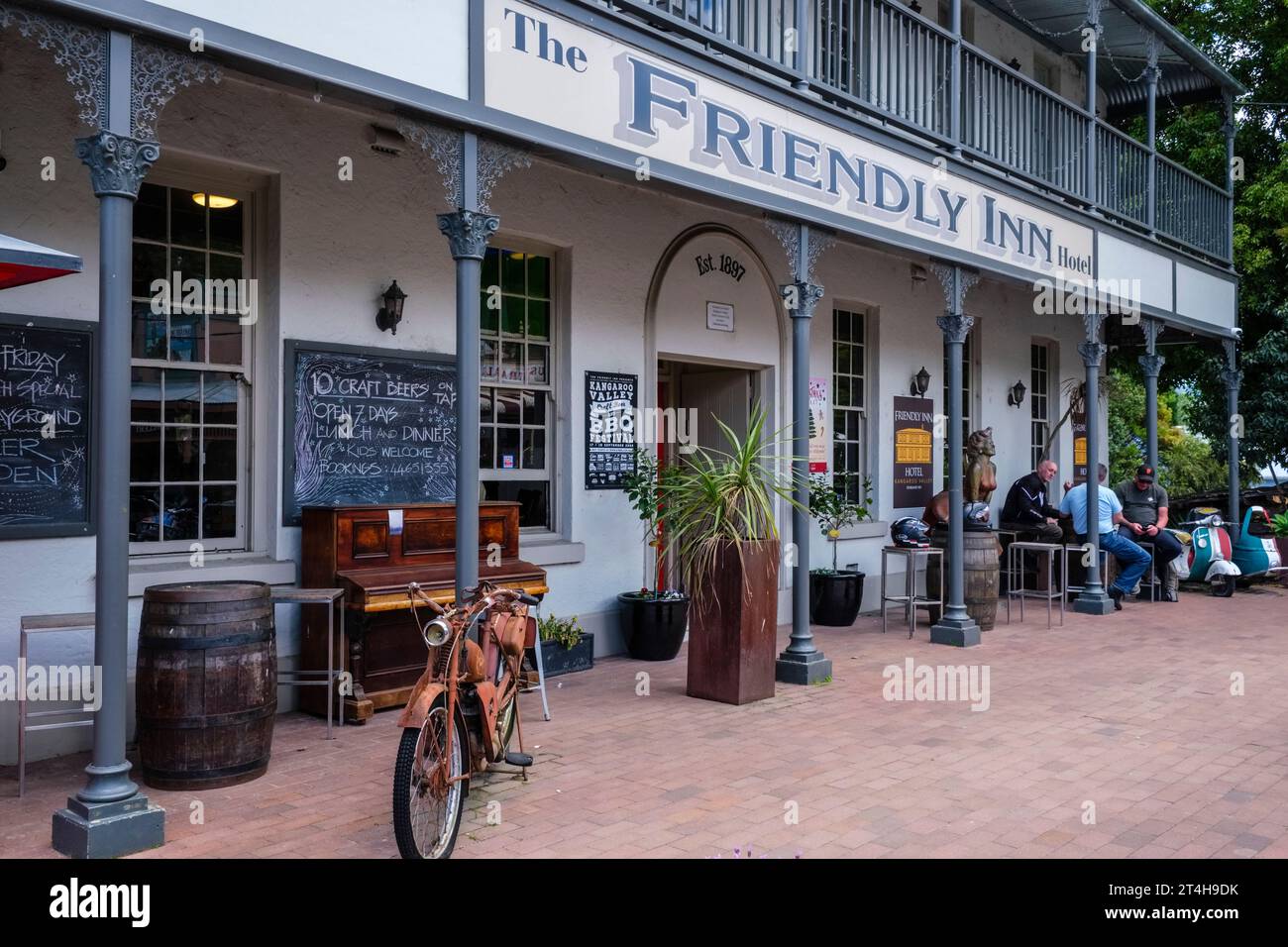 The friendly Inn, Kangaroo Valley, Nouvelle-Galles du Sud, Australie Banque D'Images