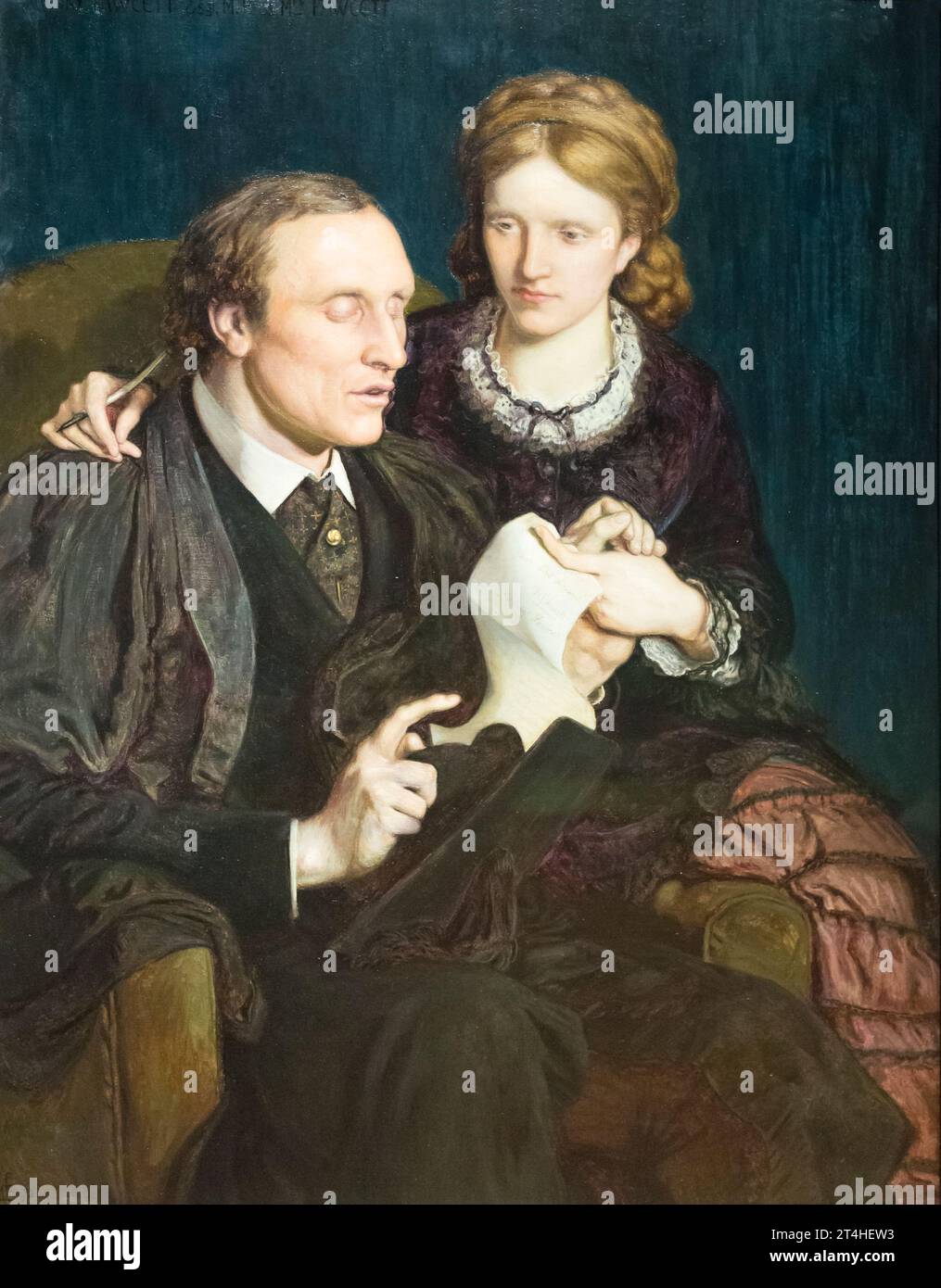 Henry Fawcett et Dame Millicent Garrett Fawcett, Ford Madox Brown Banque D'Images