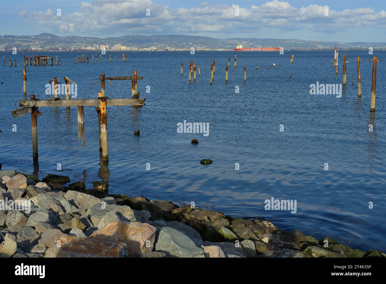 Le quartier historique de Dogpatch, San Francisco CA Banque D'Images